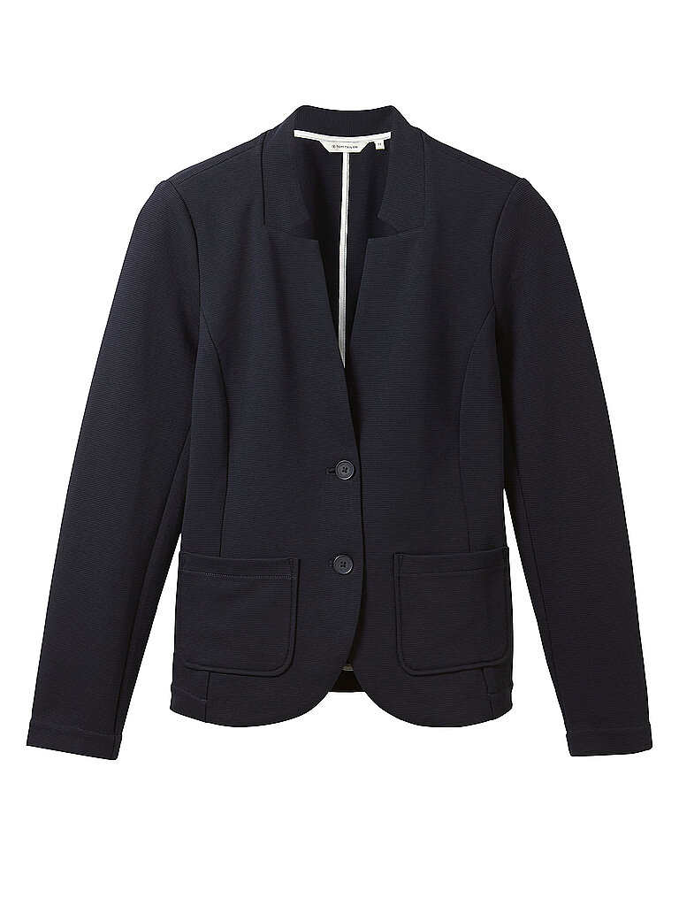 Tom Tailor Blazer 1038703 Ottoman Structure Sky Captain Blue XS Femme 2
